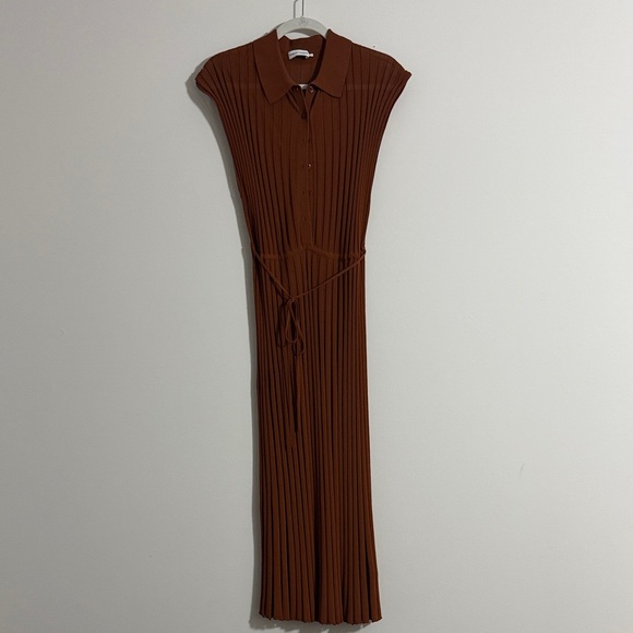 Scanlan Theodore Rust Maxi Dress - Picture 1 of 5